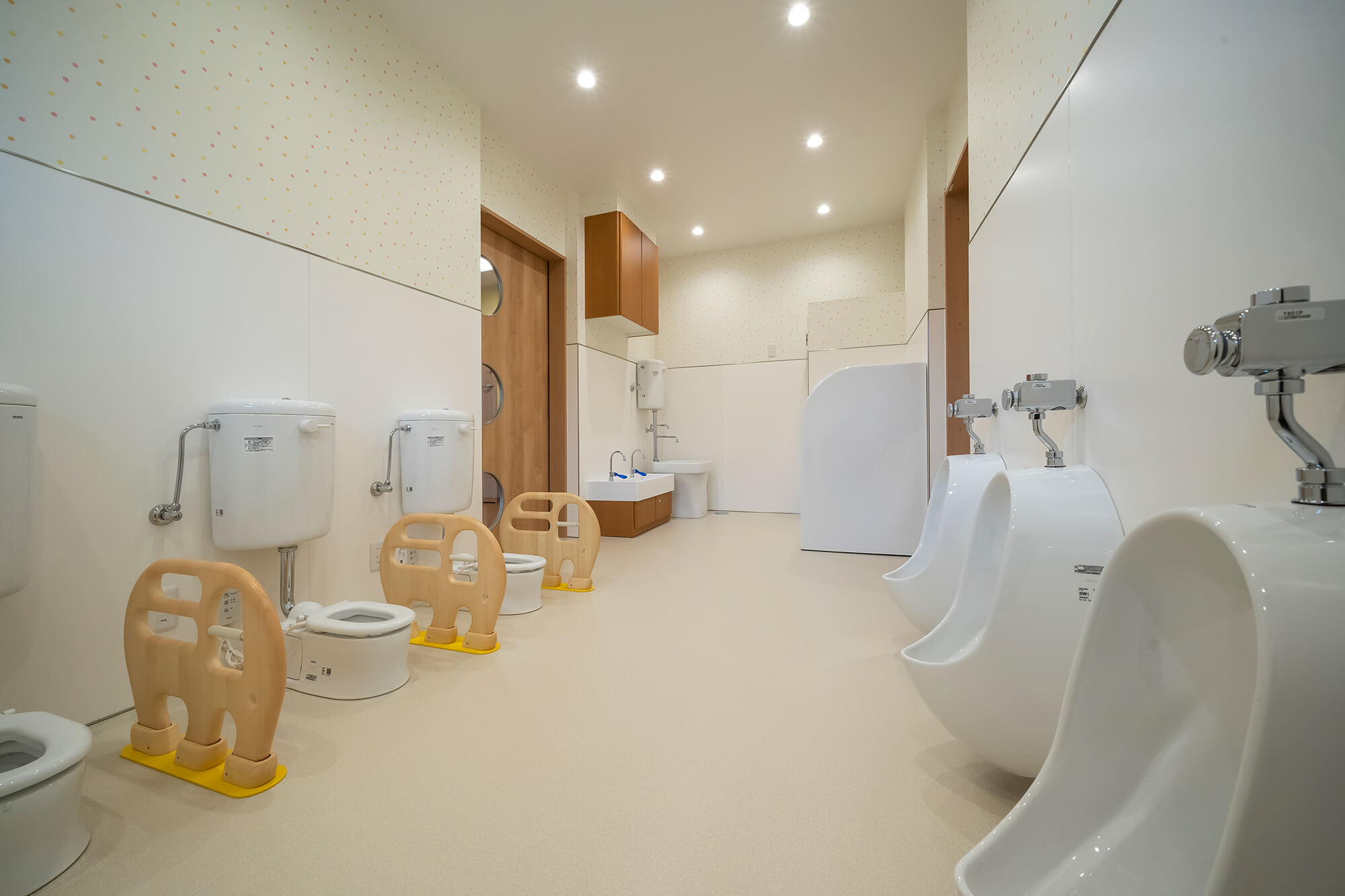 かんのうの保育園　子供用トイレ