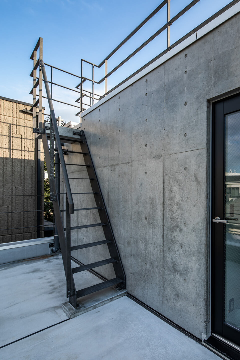 武蔵関の住まい 外部階段